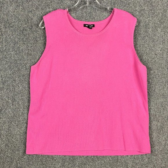 Spring & Mercer Tank Top XL Women's Pink Pullover Cotton Blend Adults - Picture 1 of 6